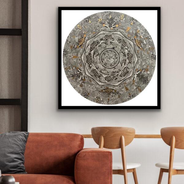 Mandala réalisé par Benoit 2B. Disponible à l'achat sur www.paragone-concept.com