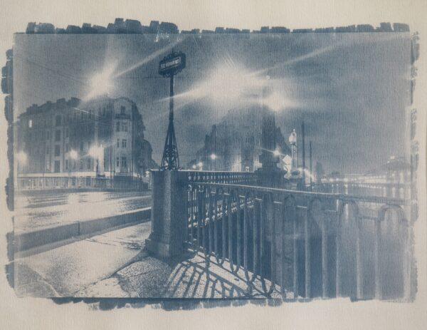 Photographie d'art traitant de Saint Petersbourg, il s'agit du quartier de Kolomna