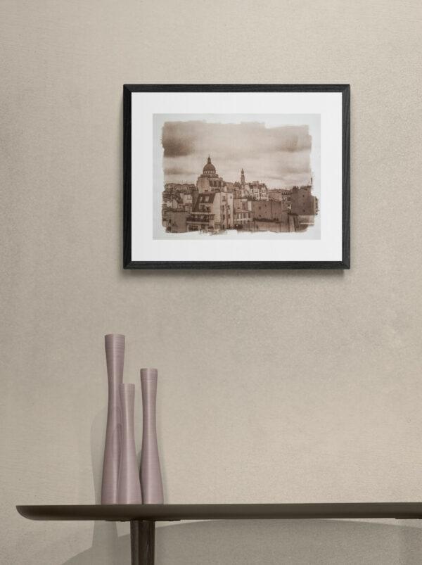 Achat d'art sur Lyon. Art et entreprises. Paragone concept