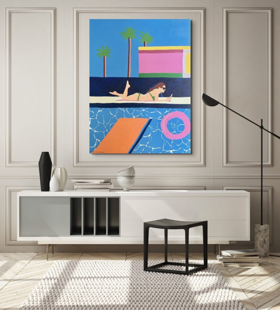 Tableau pour locaux Courtage d'oeuvre d'art