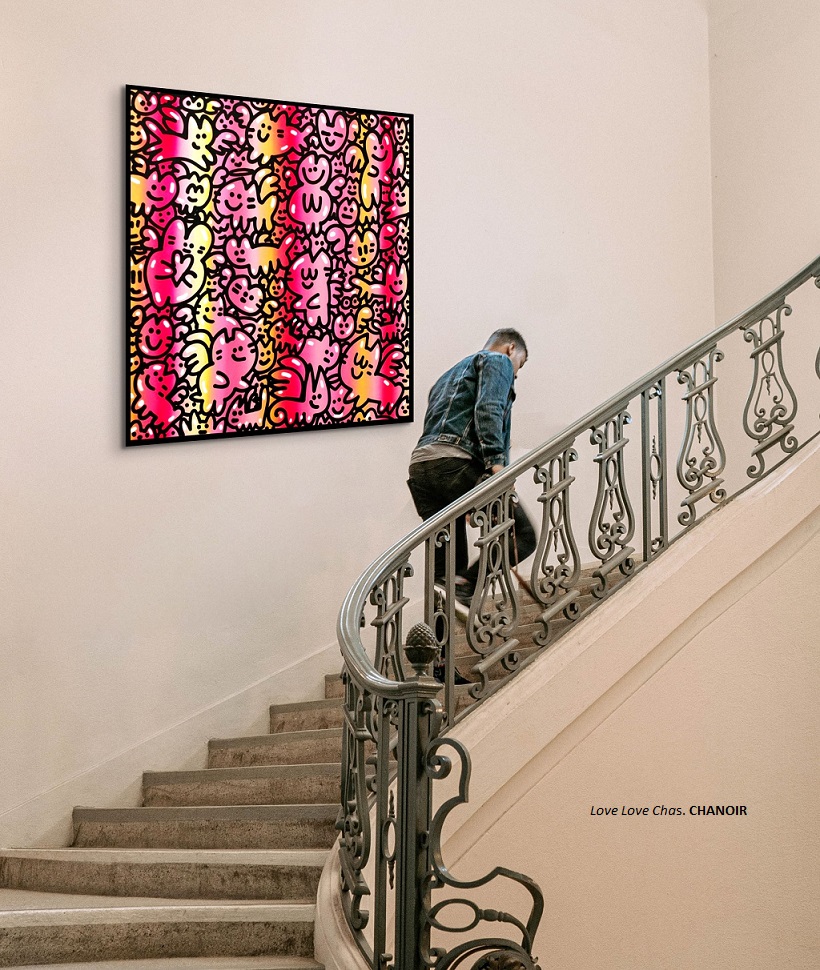 love love chas. Chanoir Courtage d'oeuvres d'art pour entreprise